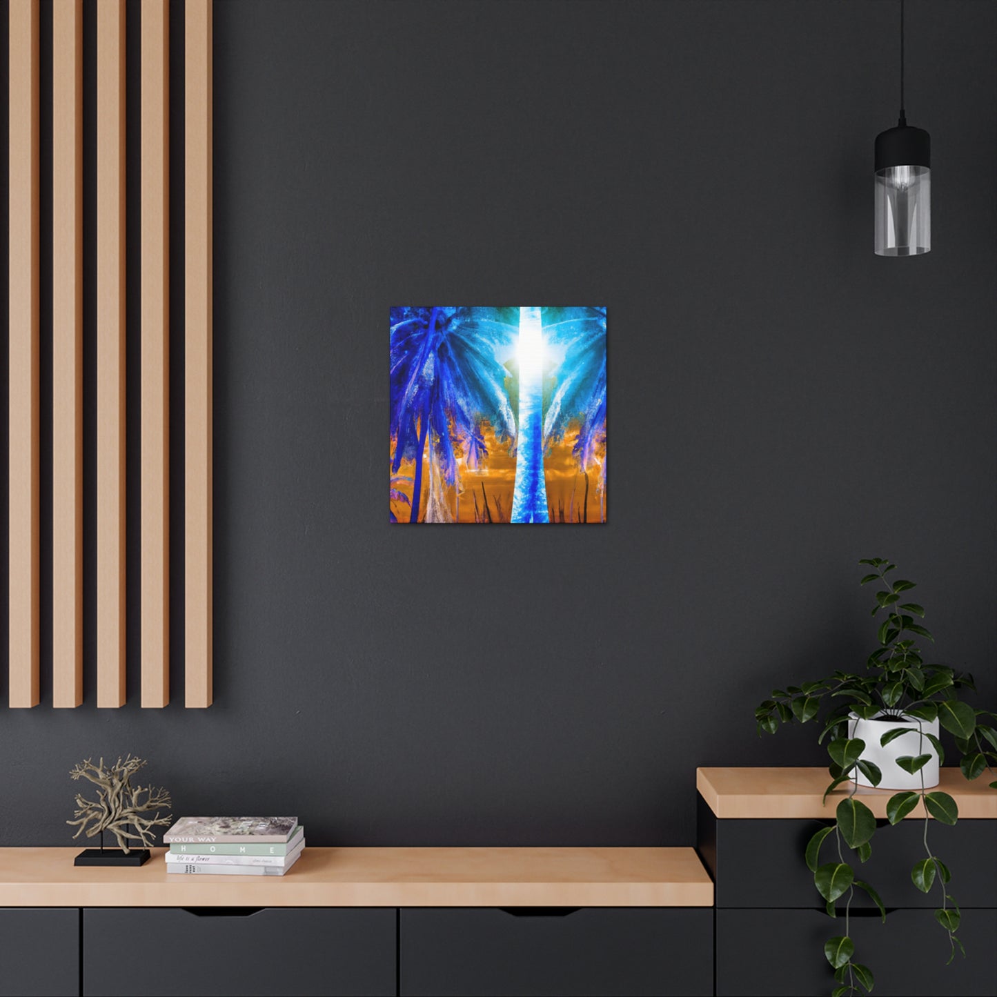 "Luminous Dreamscape Skies" - Canvas