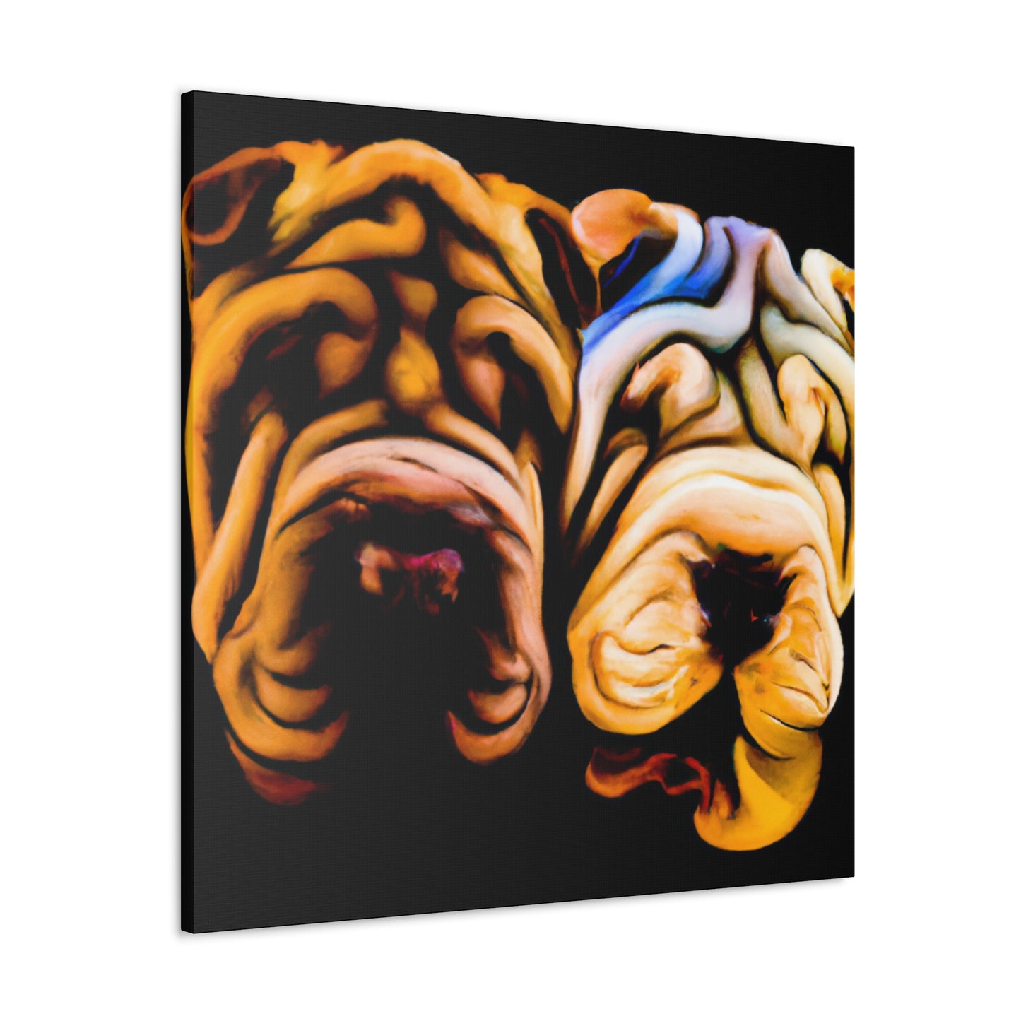 Shar Pei Serenade - Canvas