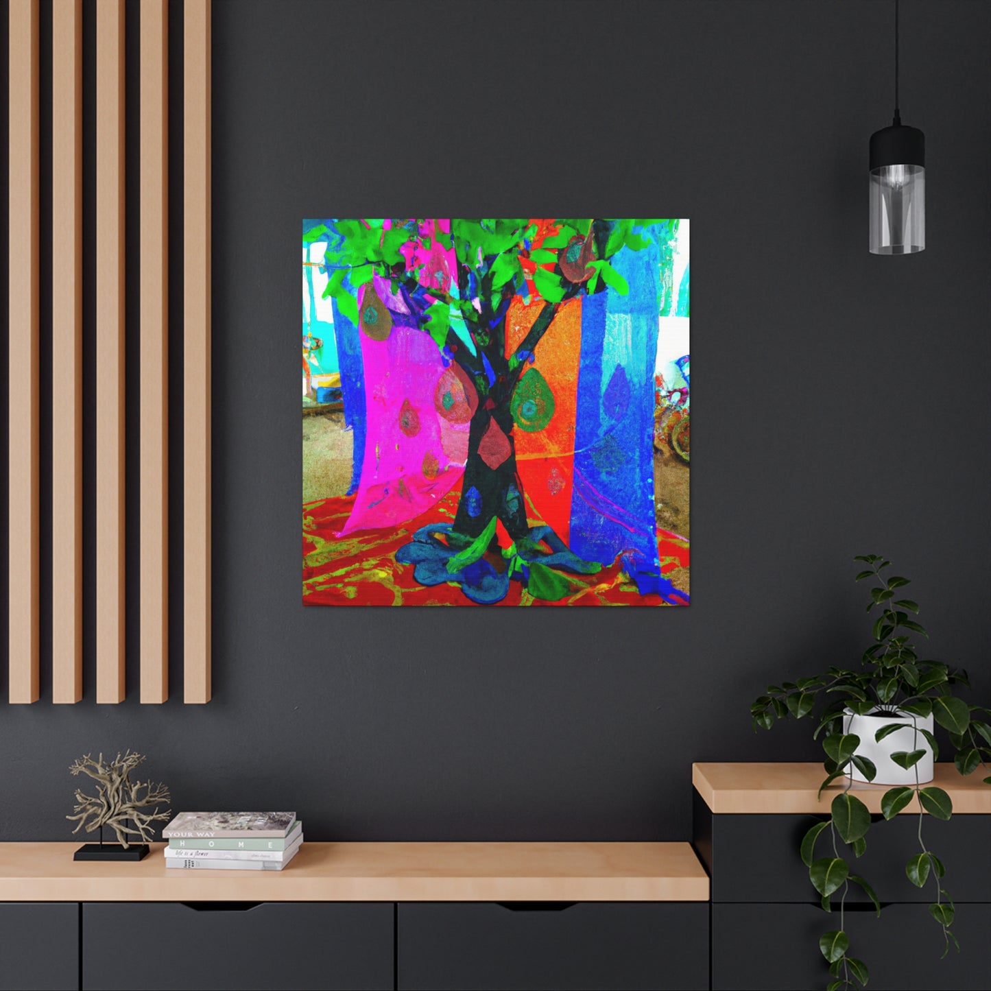 "A Patchwork Pastiche" - Canvas