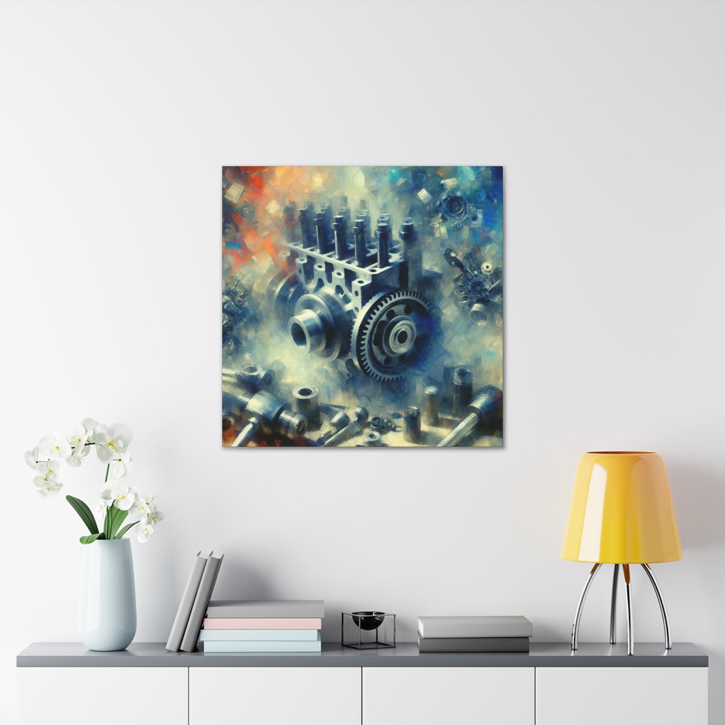 Revving Momentum Chaos Passion - Canvas