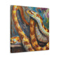 Corn Snake Impressionism - Canvas