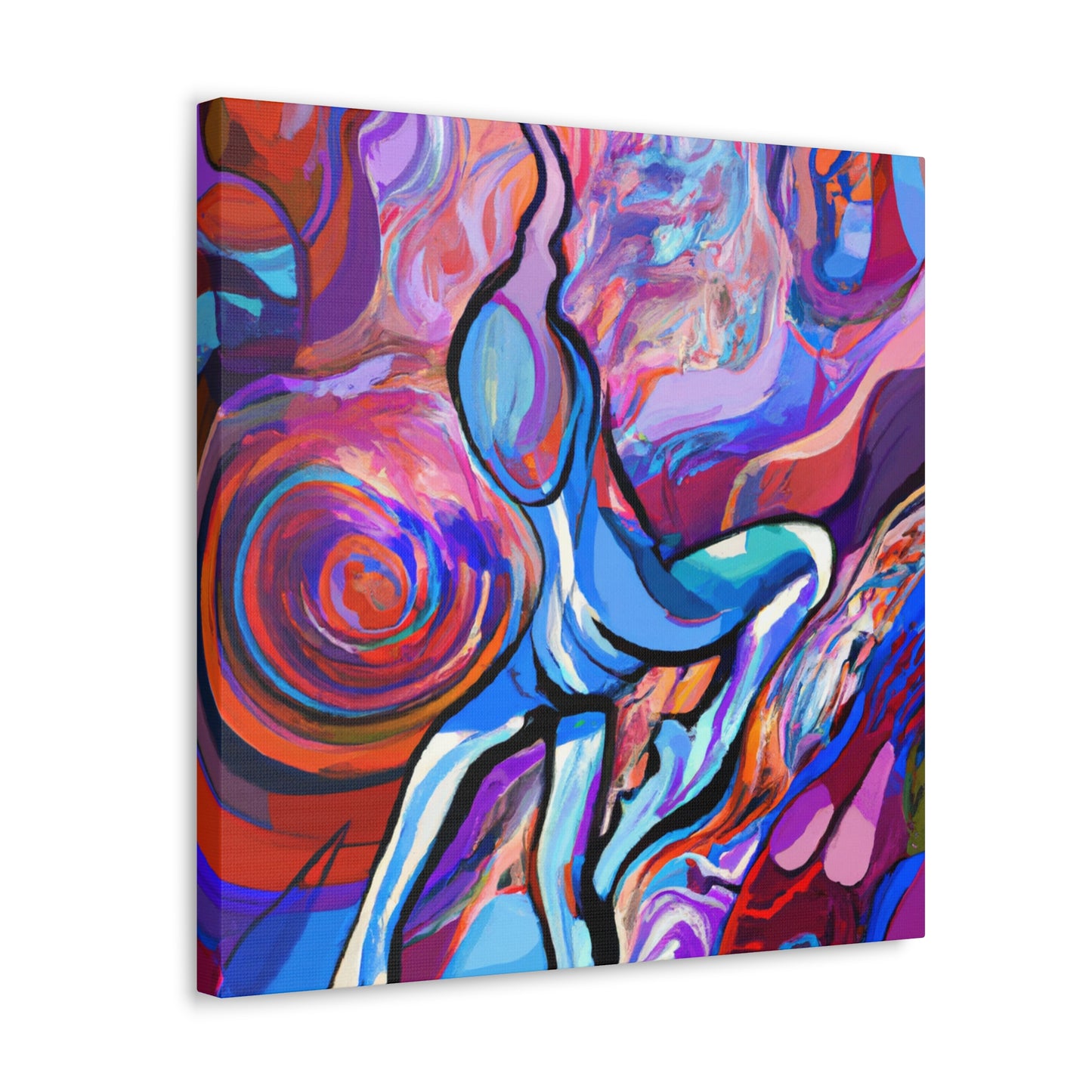 Yoga Expressionism Bliss - Canvas