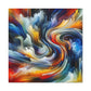 Whirling Cosmic Symphony - Canvas