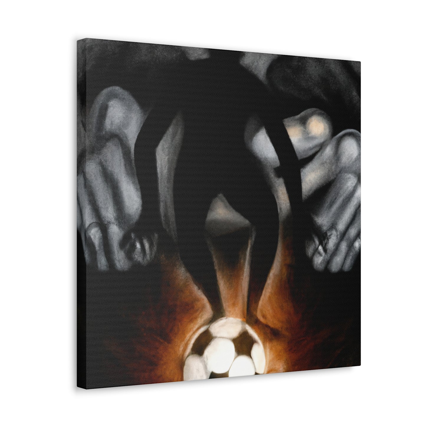 Football in Mirrors - Canvas