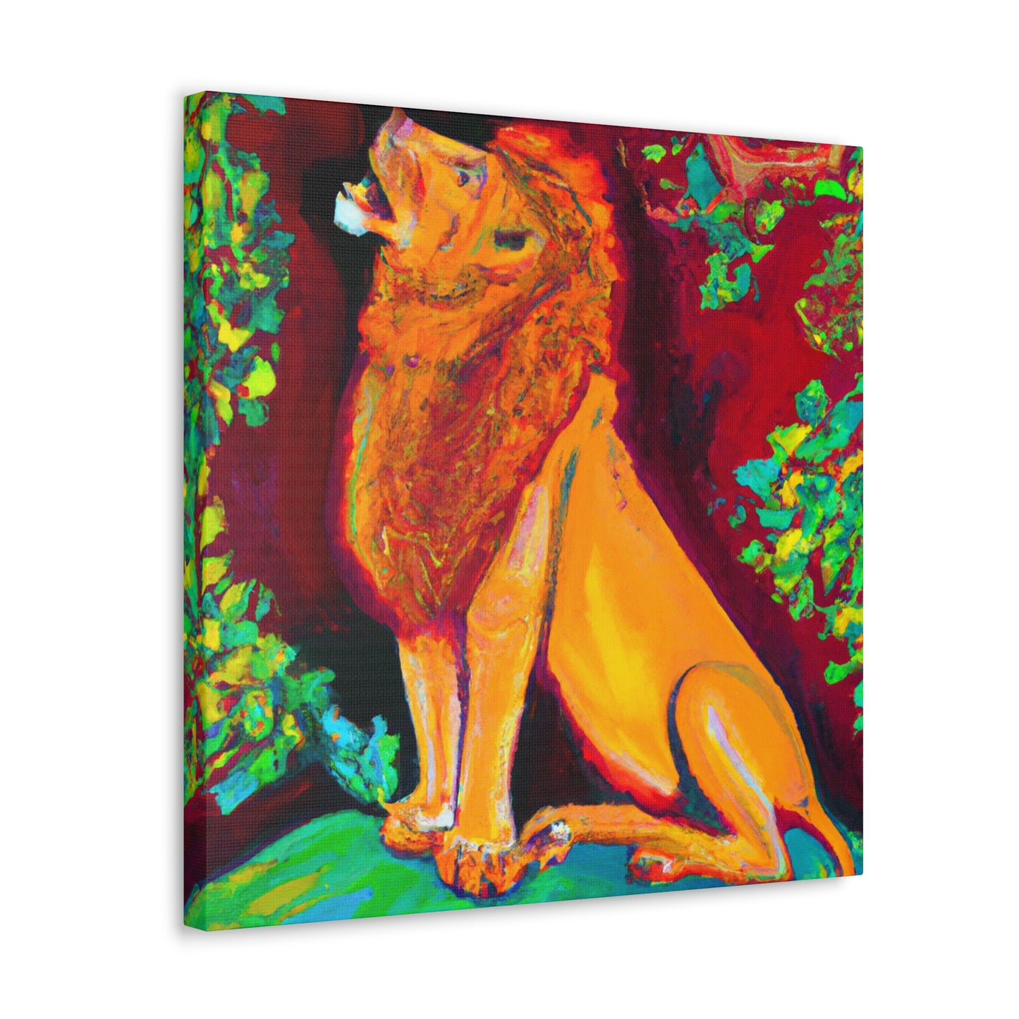 "Lion of Neoclassicism" - Canvas