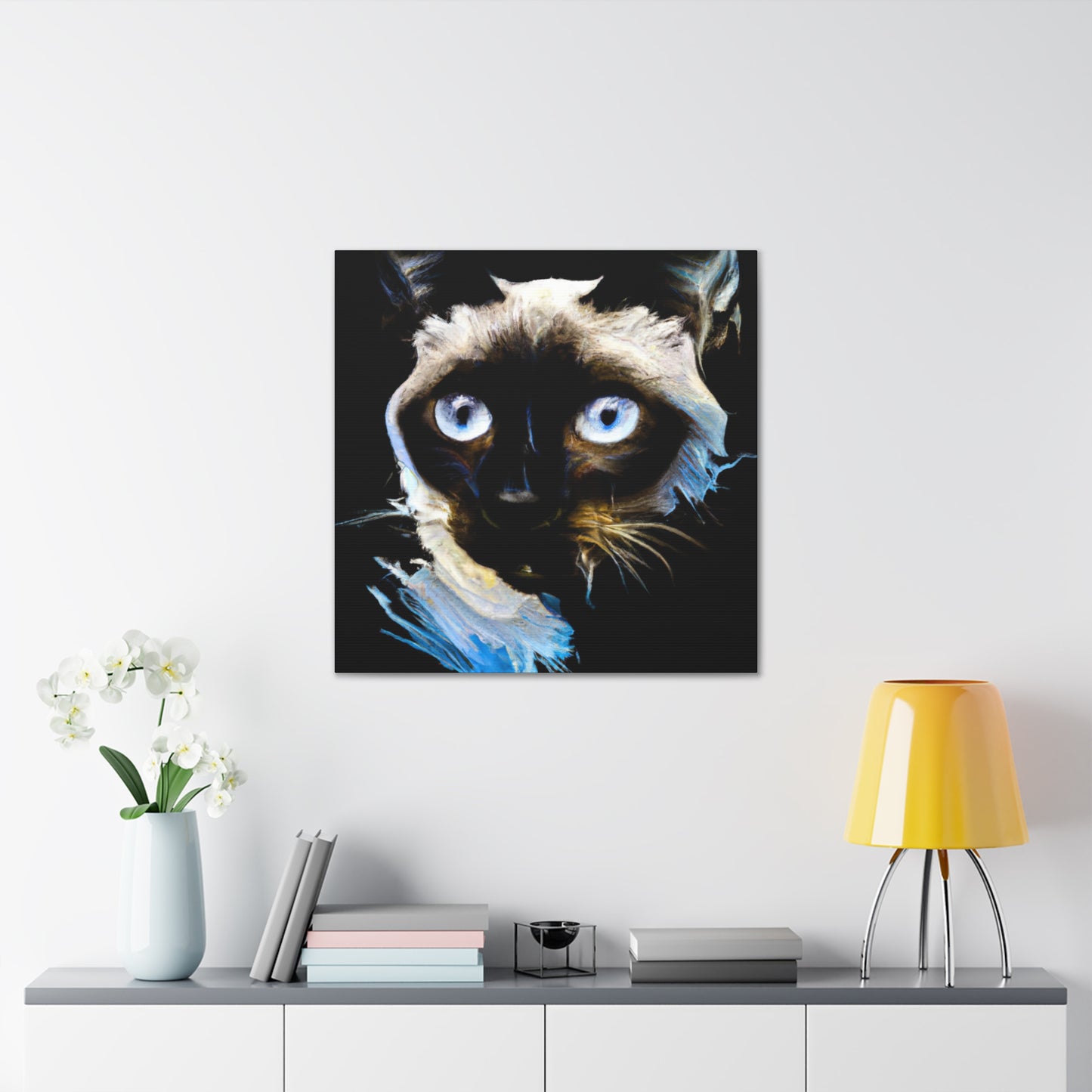 Siamese Legacy Portrait - Canvas