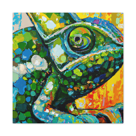 Veiled Chameleon Dreaming - Canvas