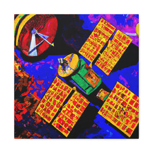 "Satellites in Fauvism" - Canvas