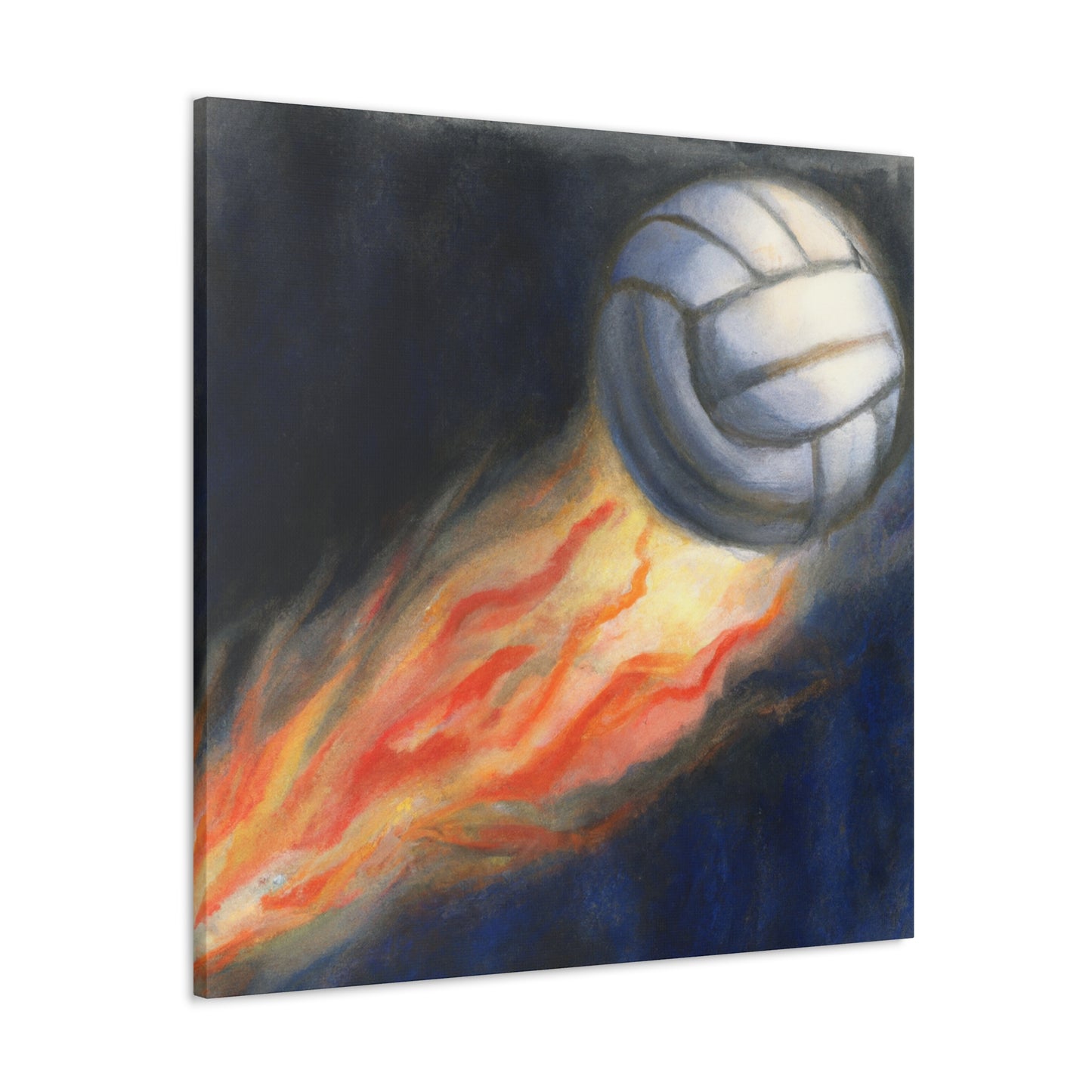 Volleyball in Hyperrealism - Canvas