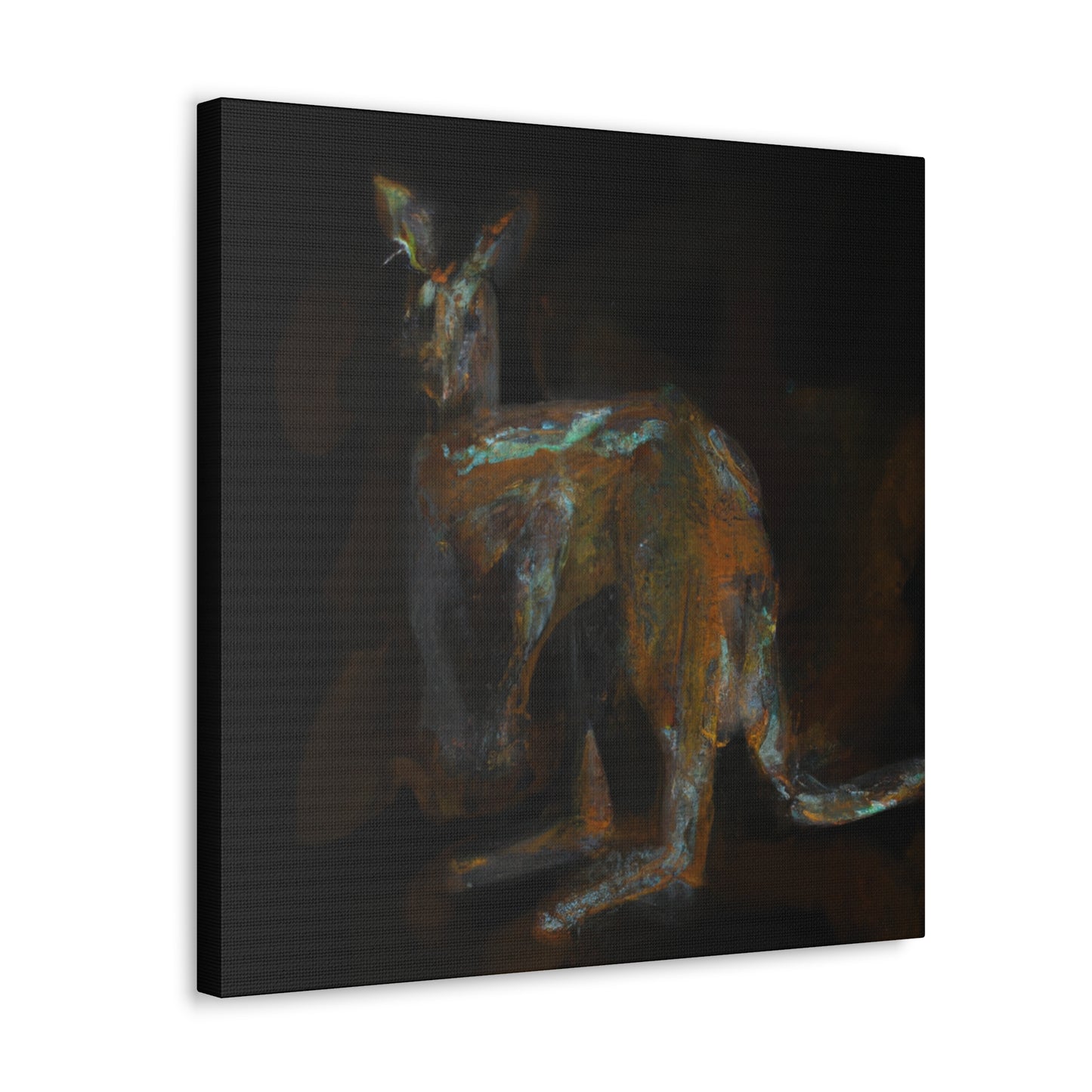 Kangaroo in Abstraction - Canvas