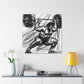 Lifting With Graceful Power - Canvas