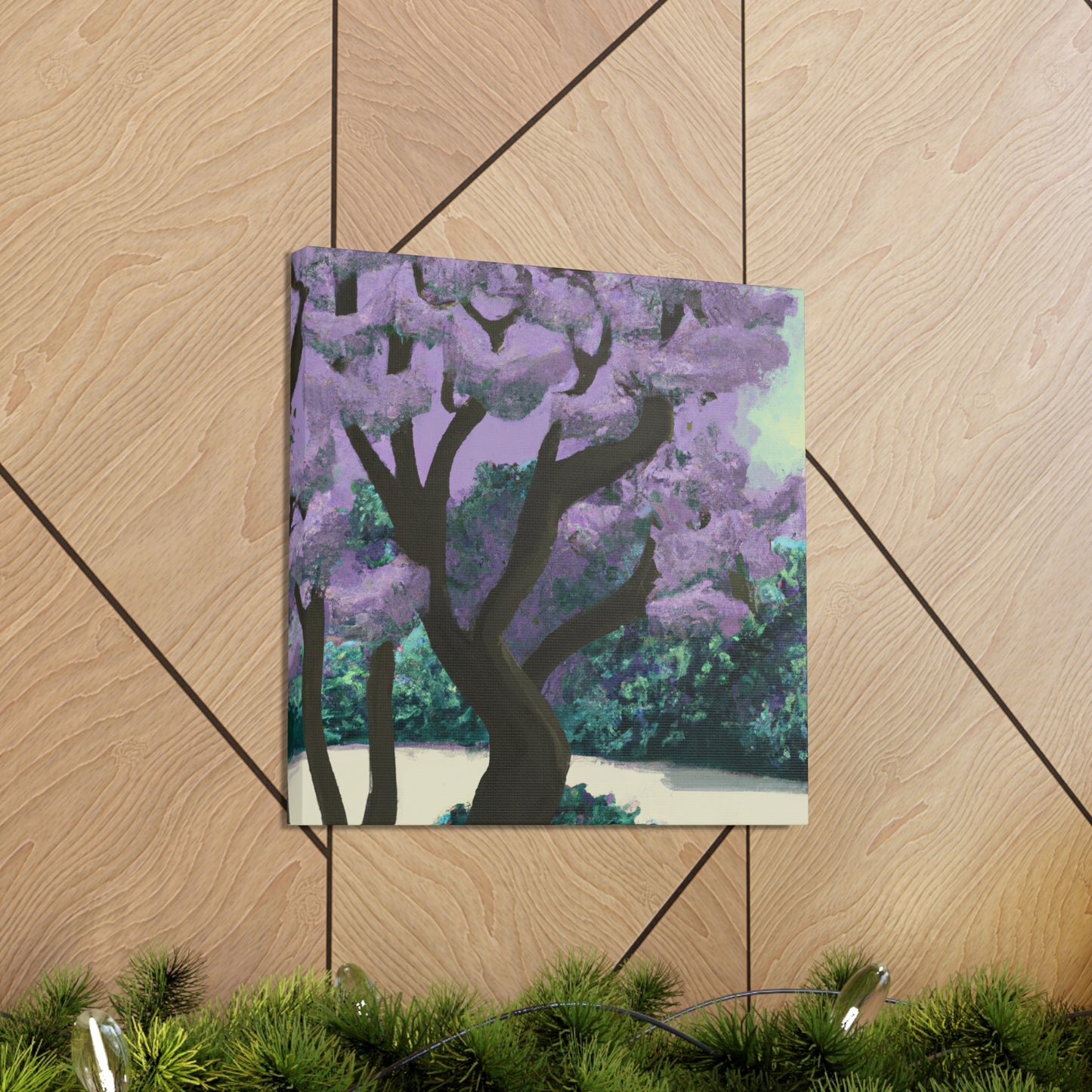 "Lilac Radiant Beauty" - Canvas