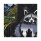 "Raccoon in Surrealism" - Canvas