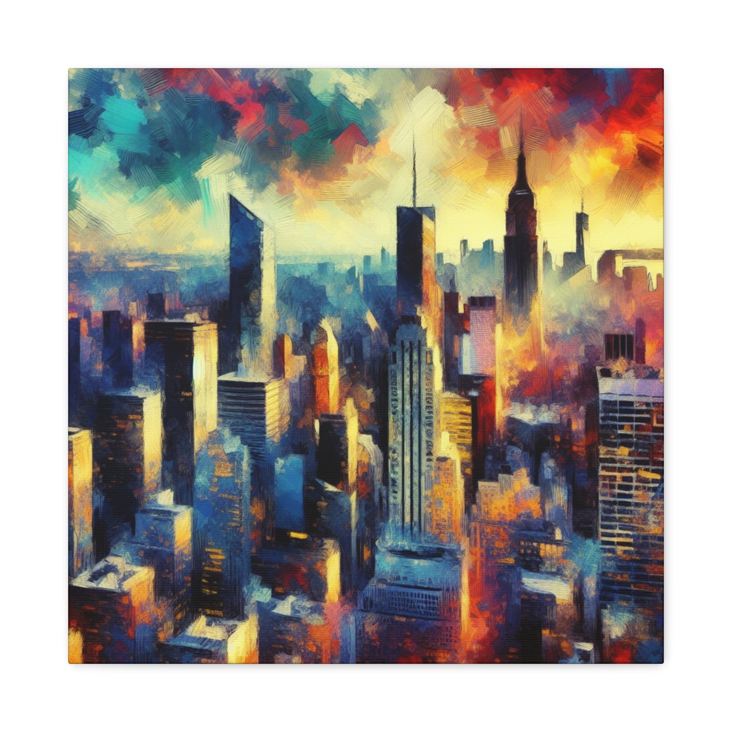 "Urban Unveiled Chaos" - Canvas