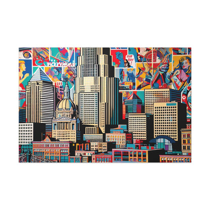 "Glimpses of Cincinnati" - Canvas