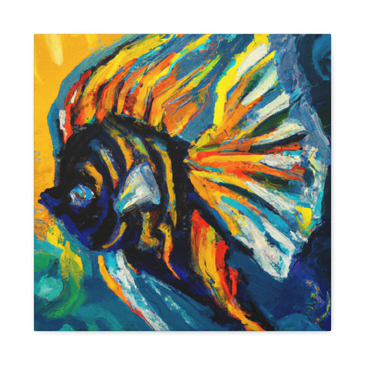 Angelfish of Impressionism - Canvas