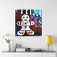 Gingerbread Man Murals - Canvas