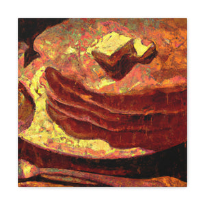 Pancakes in Abstract Form - Canvas