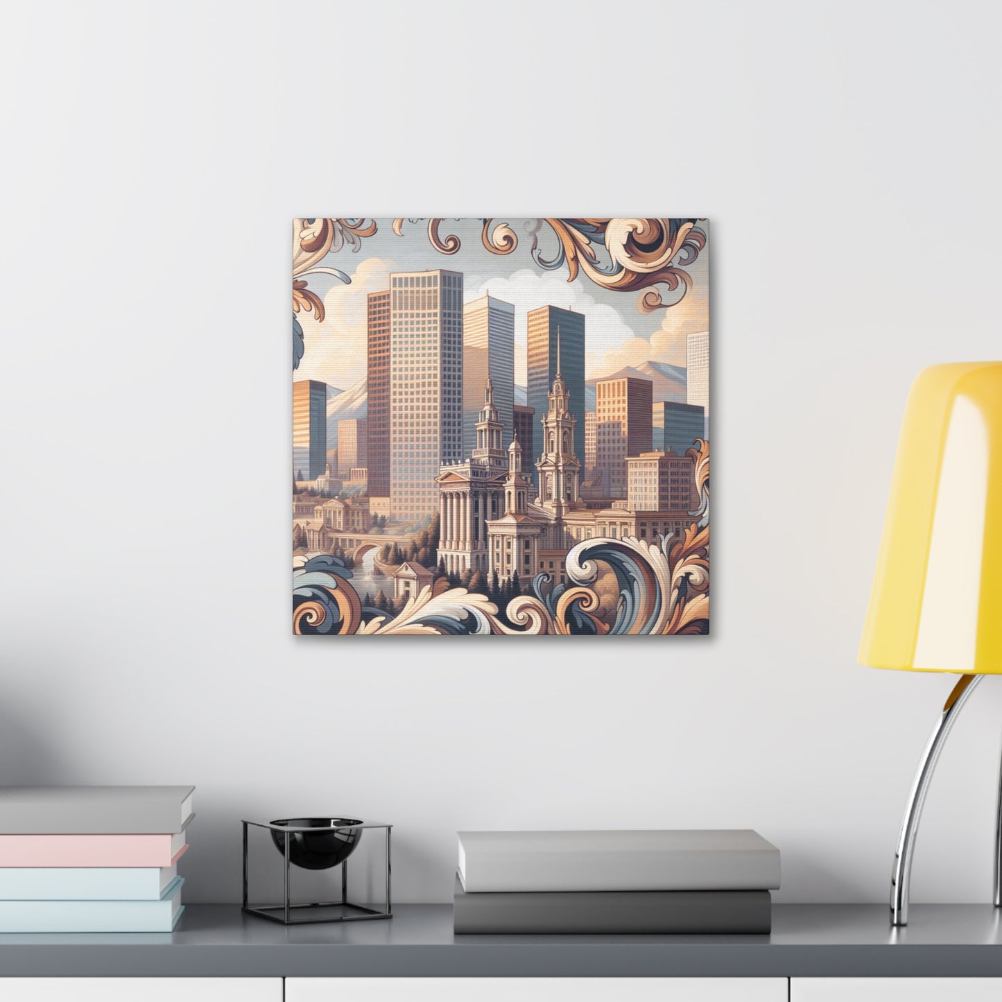 "Majestic Dreams of Denver" - Canvas