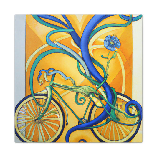 Cycling Celestial Dreams - Canvas