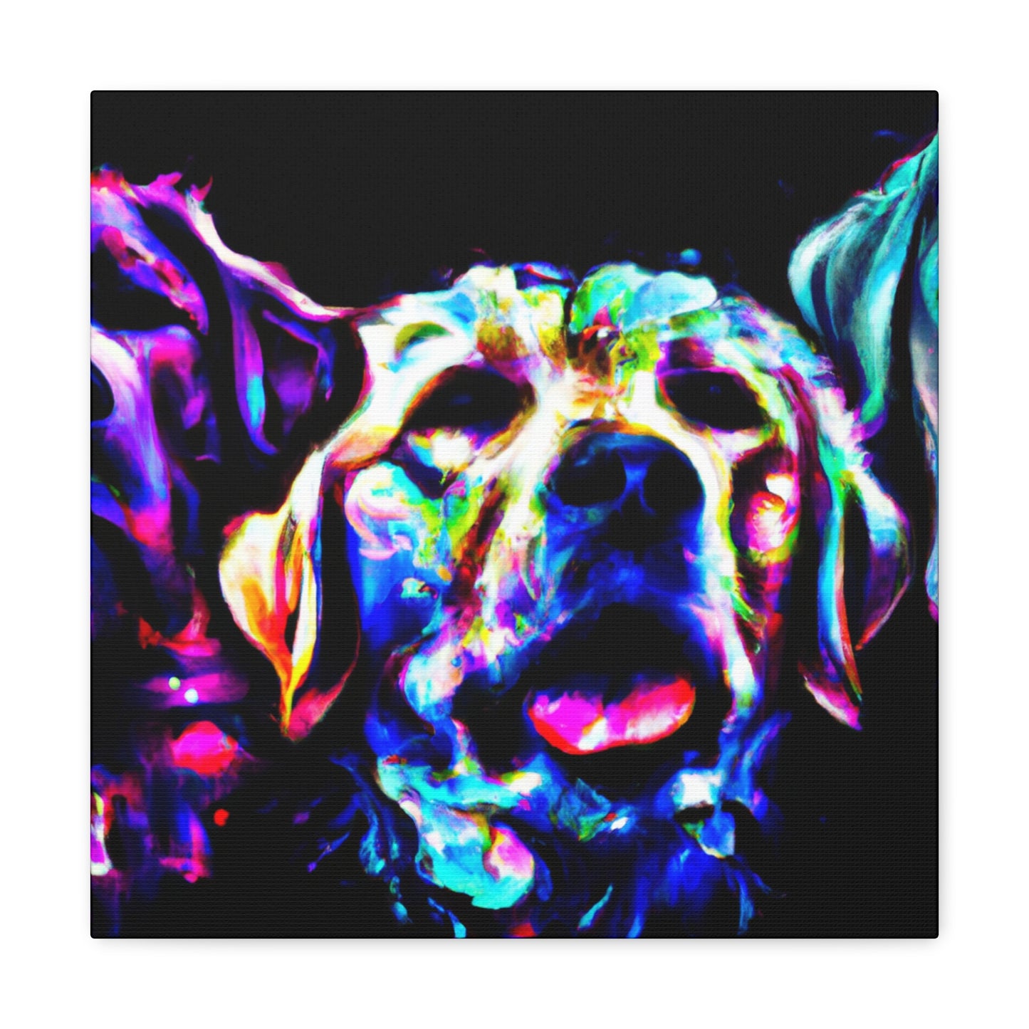 "Labrador Retriever Bliss" - Canvas