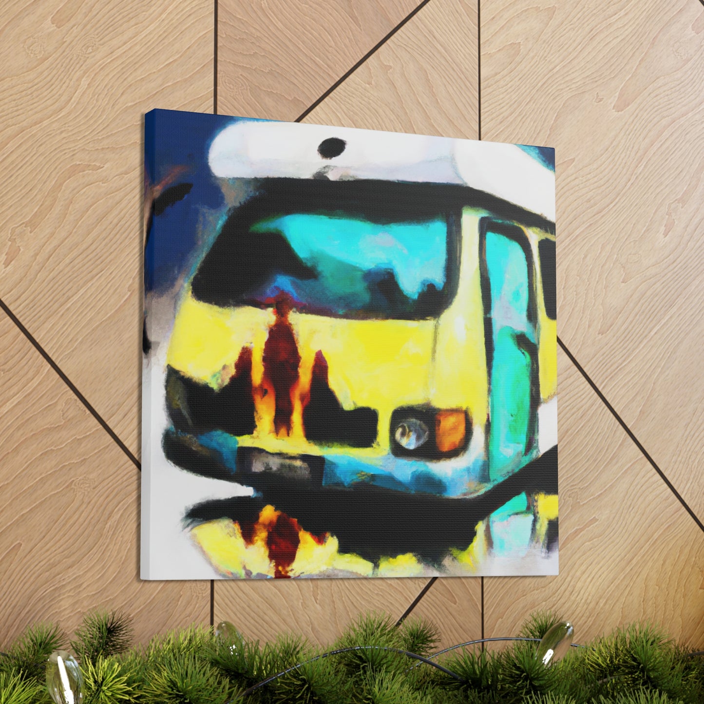 Camper Van Surrealism - Canvas