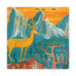 Deer in the Forest - Canvas