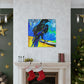 American Crows Take Flight - Canvas