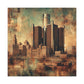 "Motor City Dreamscape" - Canvas