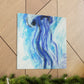 Jellyfish Vibrant Hues - Canvas