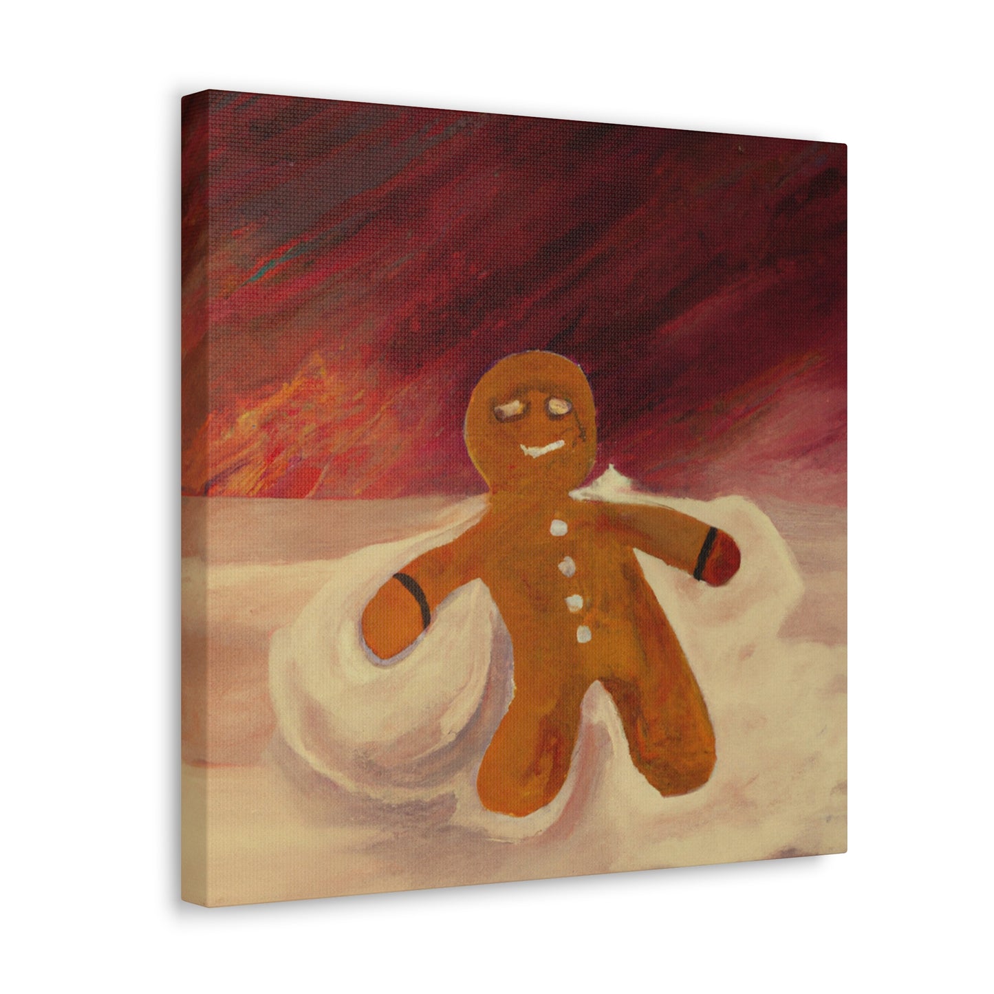 Gingerbread Man Dreamscape - Canvas