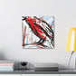 Red-winged Blackbird Abstraction - Canvas