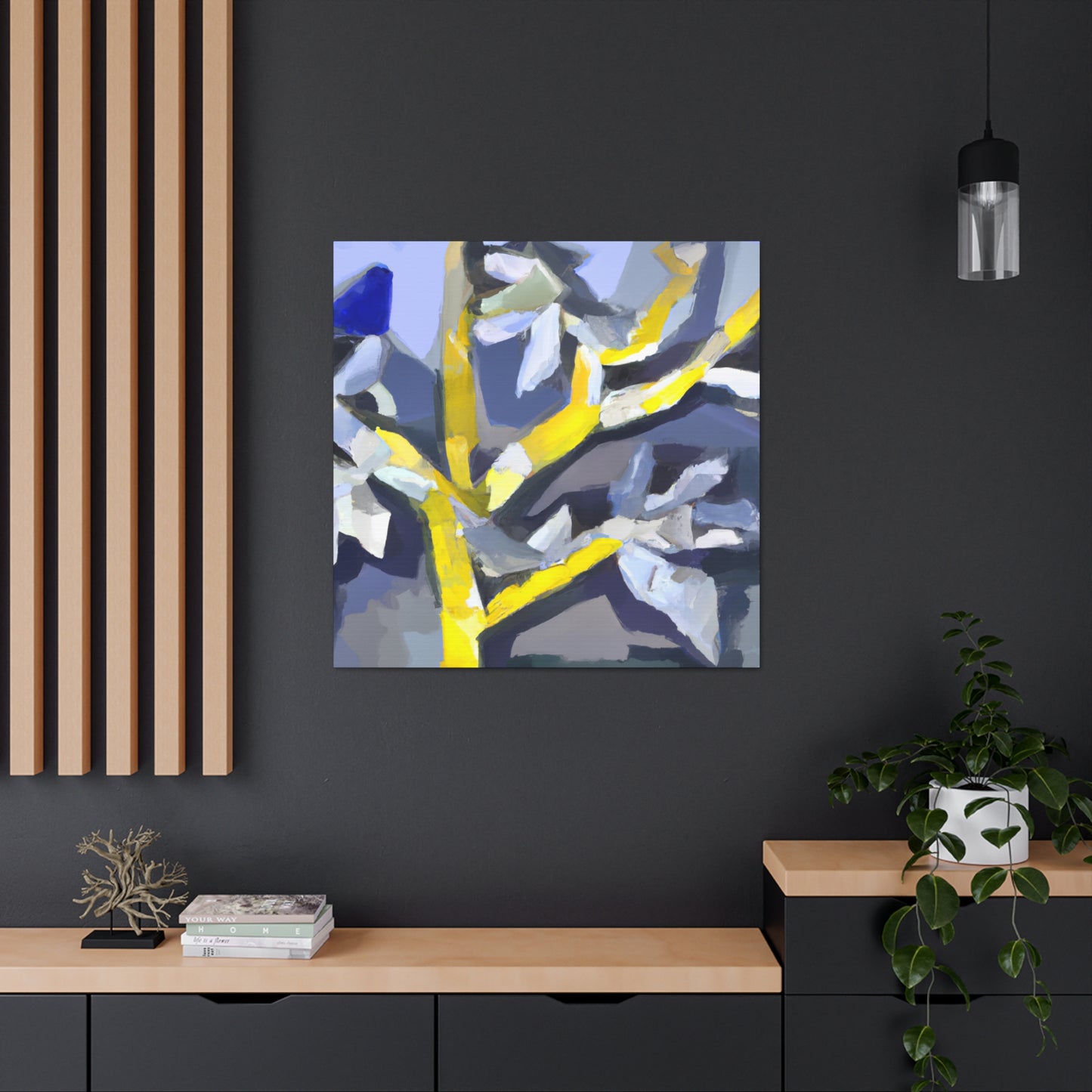 Dogwood in Abstraction - Canvas