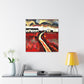 "Country Road Abstraction" - Canvas