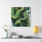 "Green Tree Python Vista" - Canvas