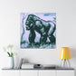 Gorilla in Expressionism - Canvas