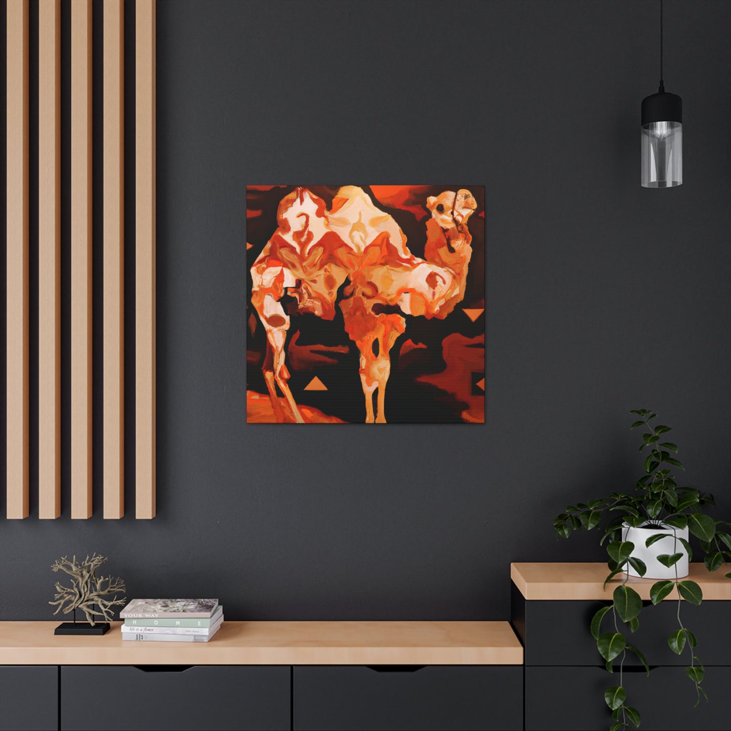 "Desert Dromedary Dream" - Canvas