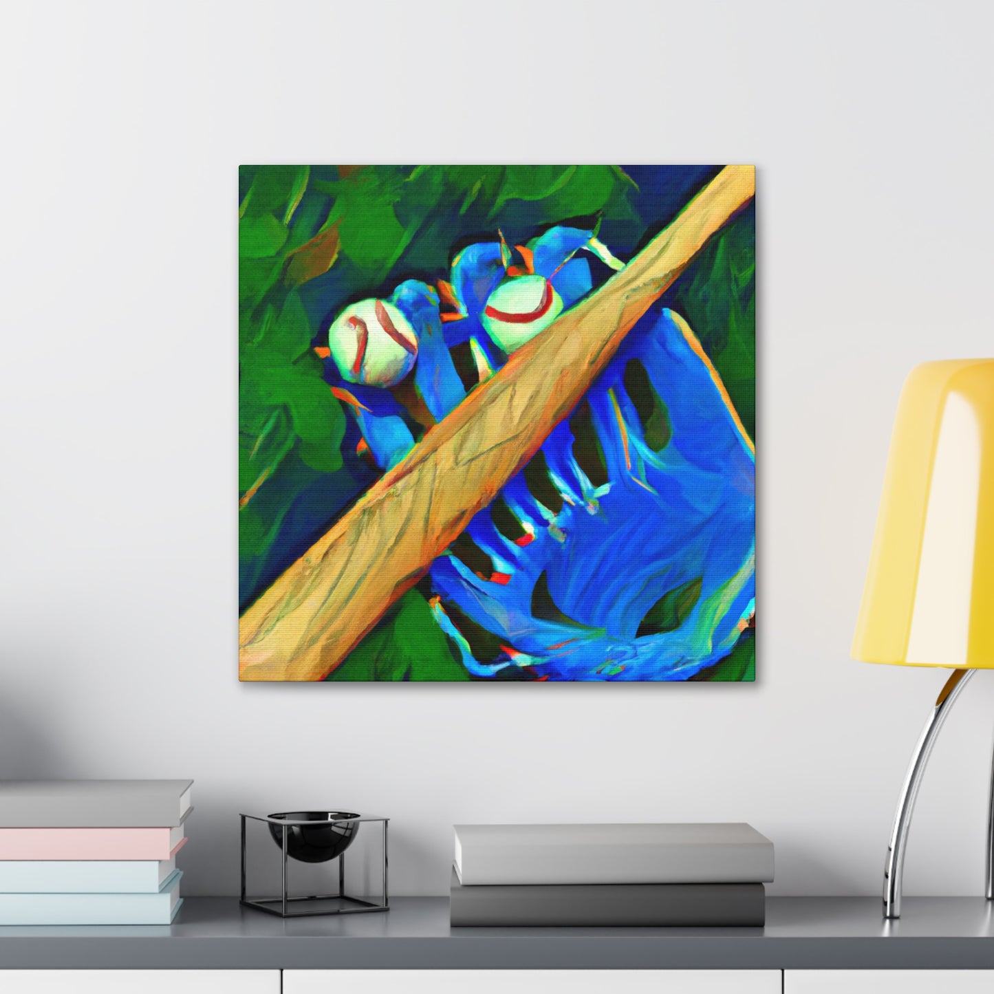 Baseball in Summertime - Canvas