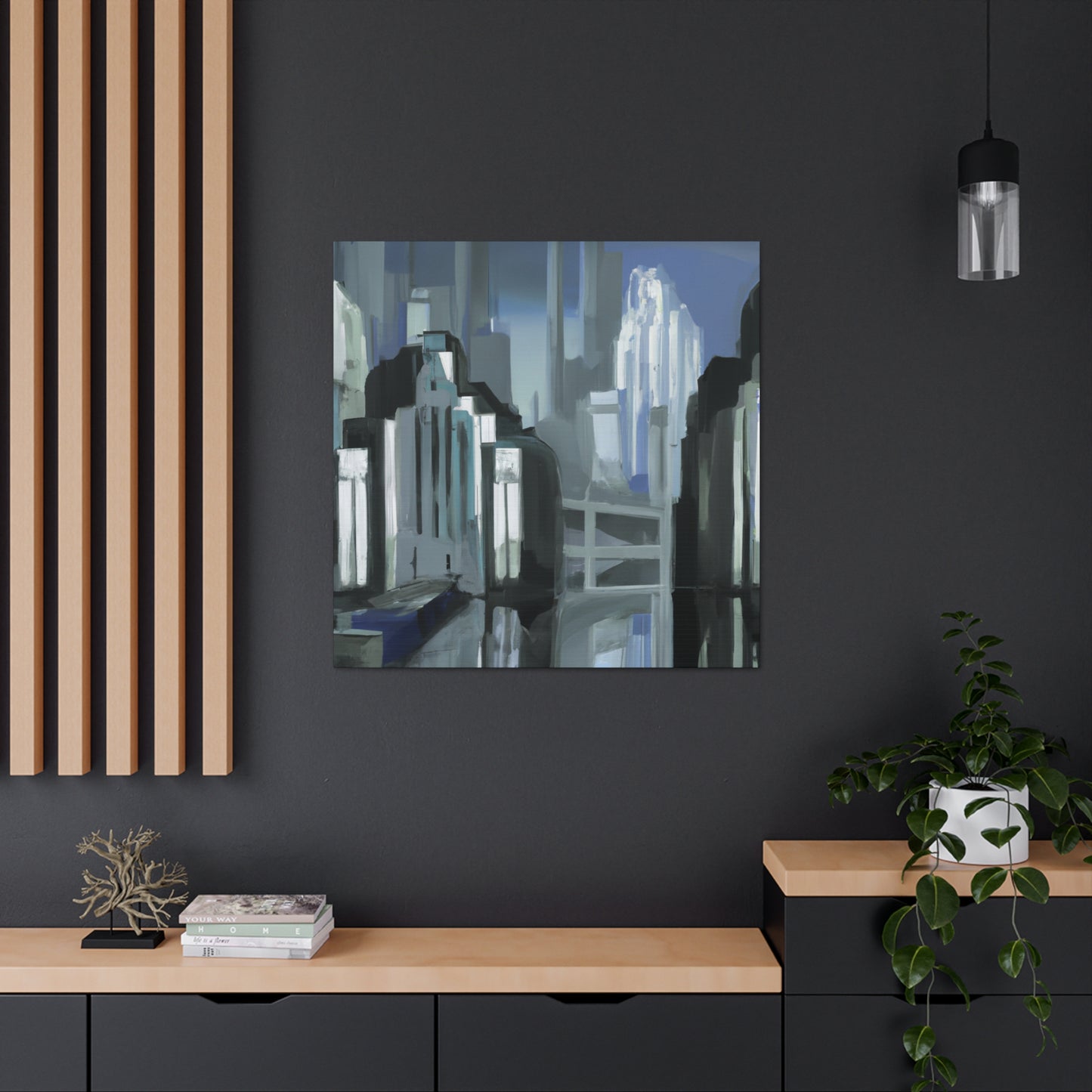 "Art Deco Minimalism" - Canvas