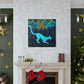 Cougar in Motion Art - Canvas