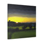 Countryside at Dawn - Canvas