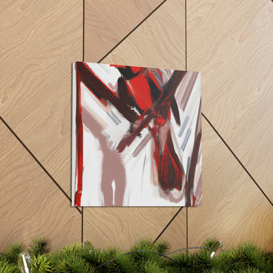 “Cardinal in Springtime” - Canvas