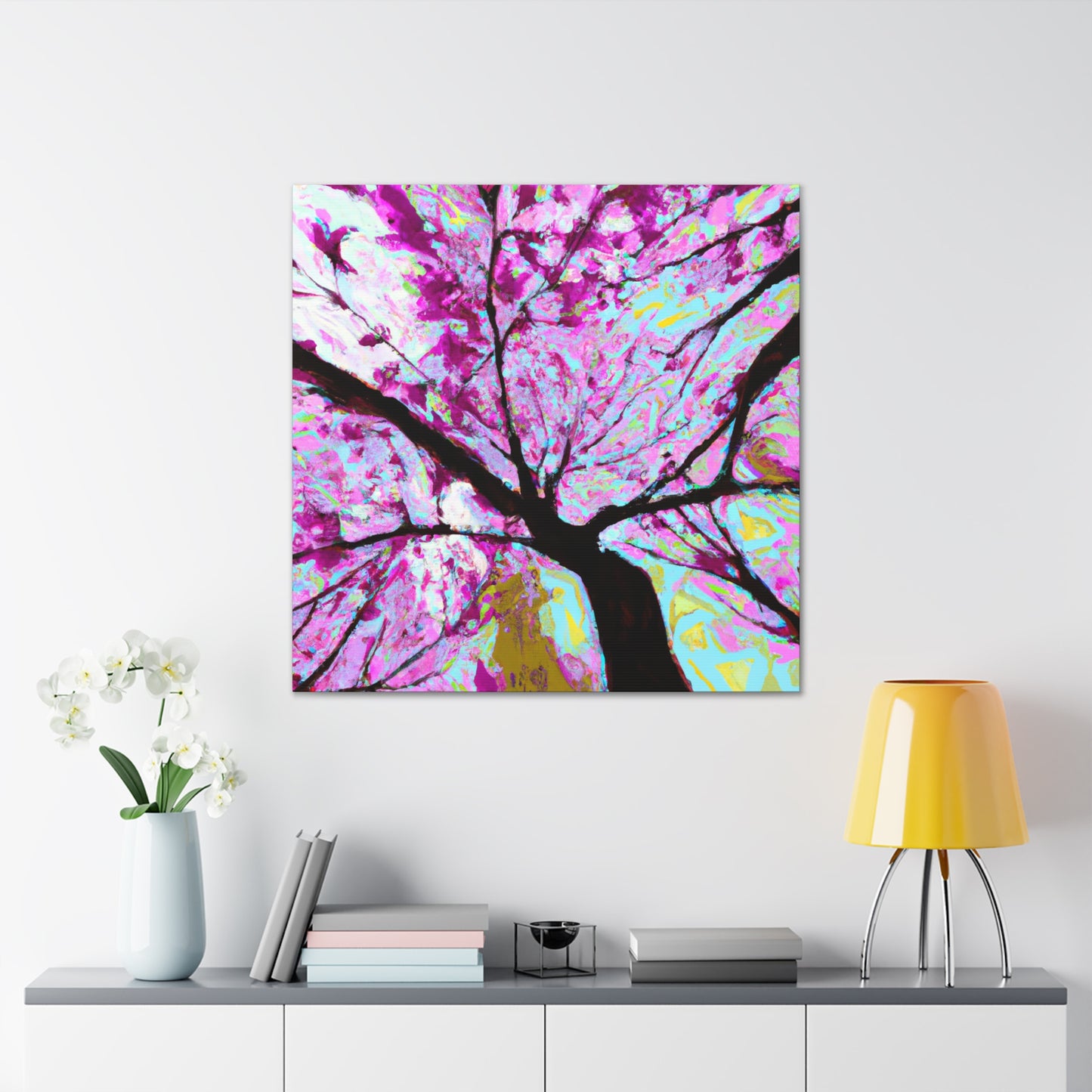 "Fairytale Cherry Blossoms" - Canvas