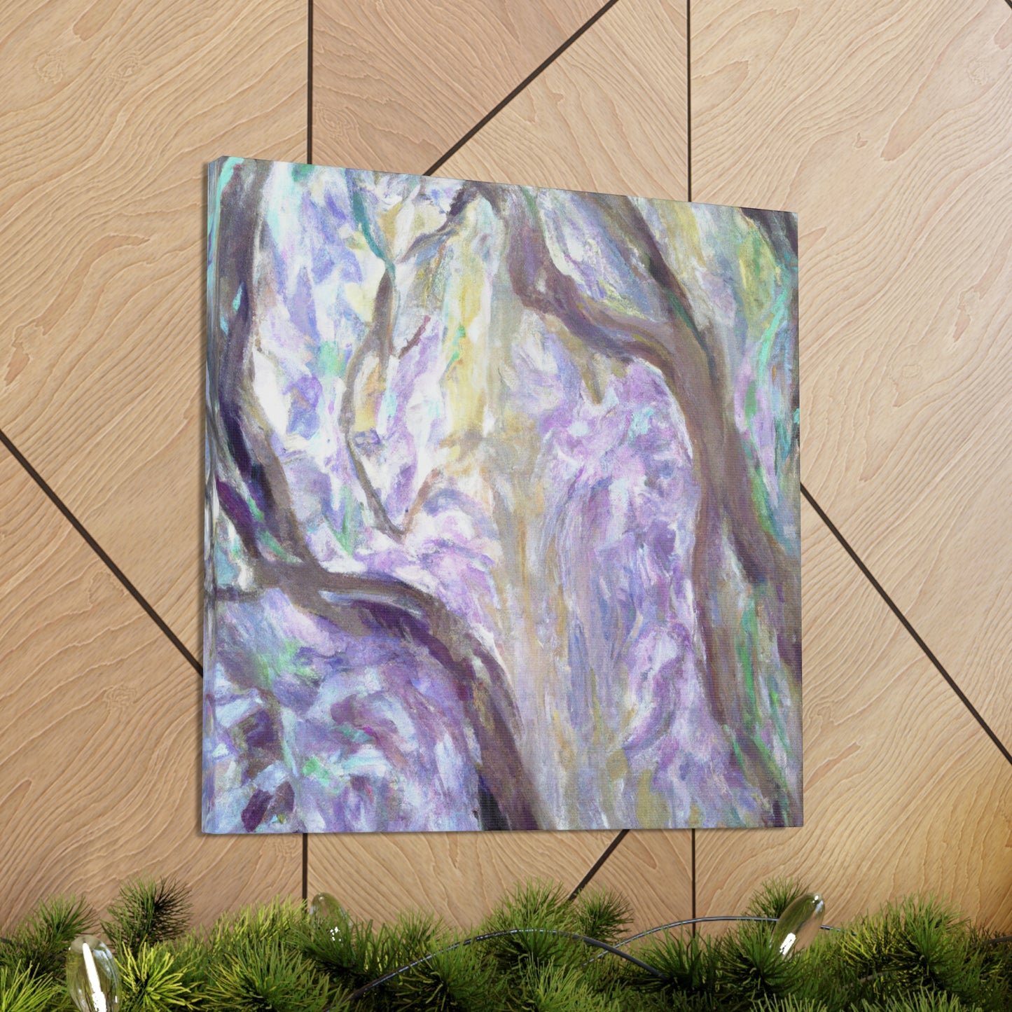 "Wisteria Blossoming Bliss" - Canvas