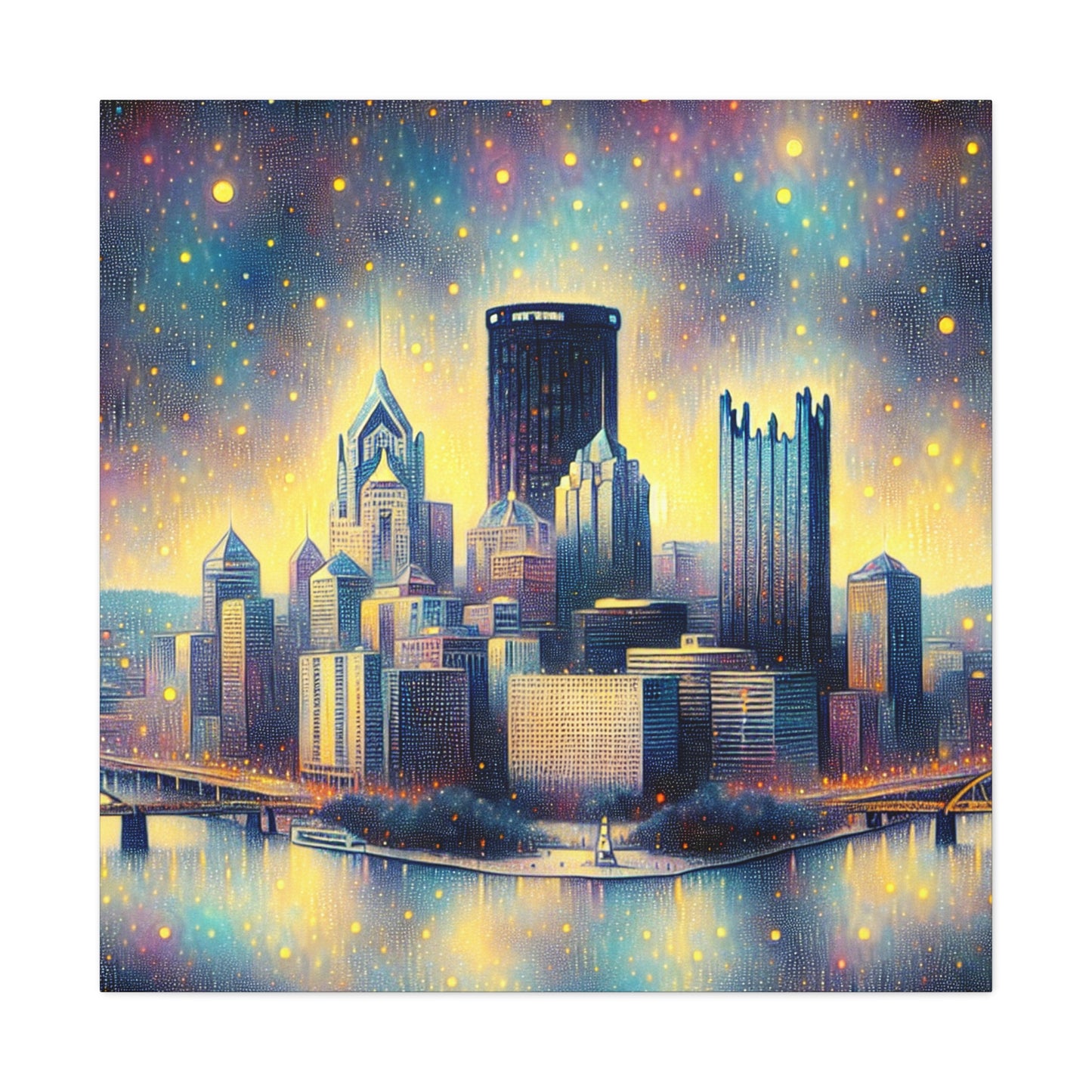 Steel City Splendor - Canvas