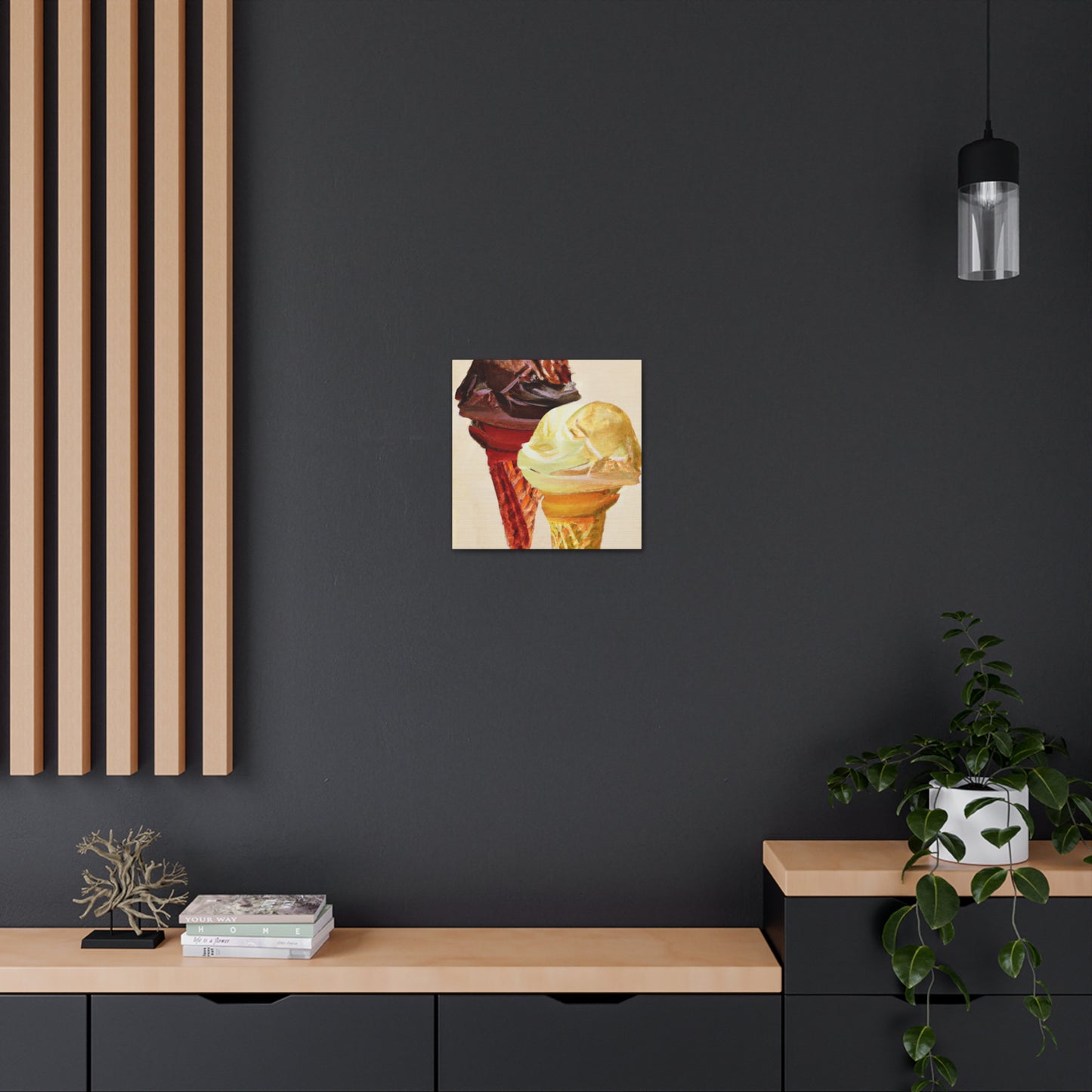 "Cone of Sweet Neoclassicism" - Canvas