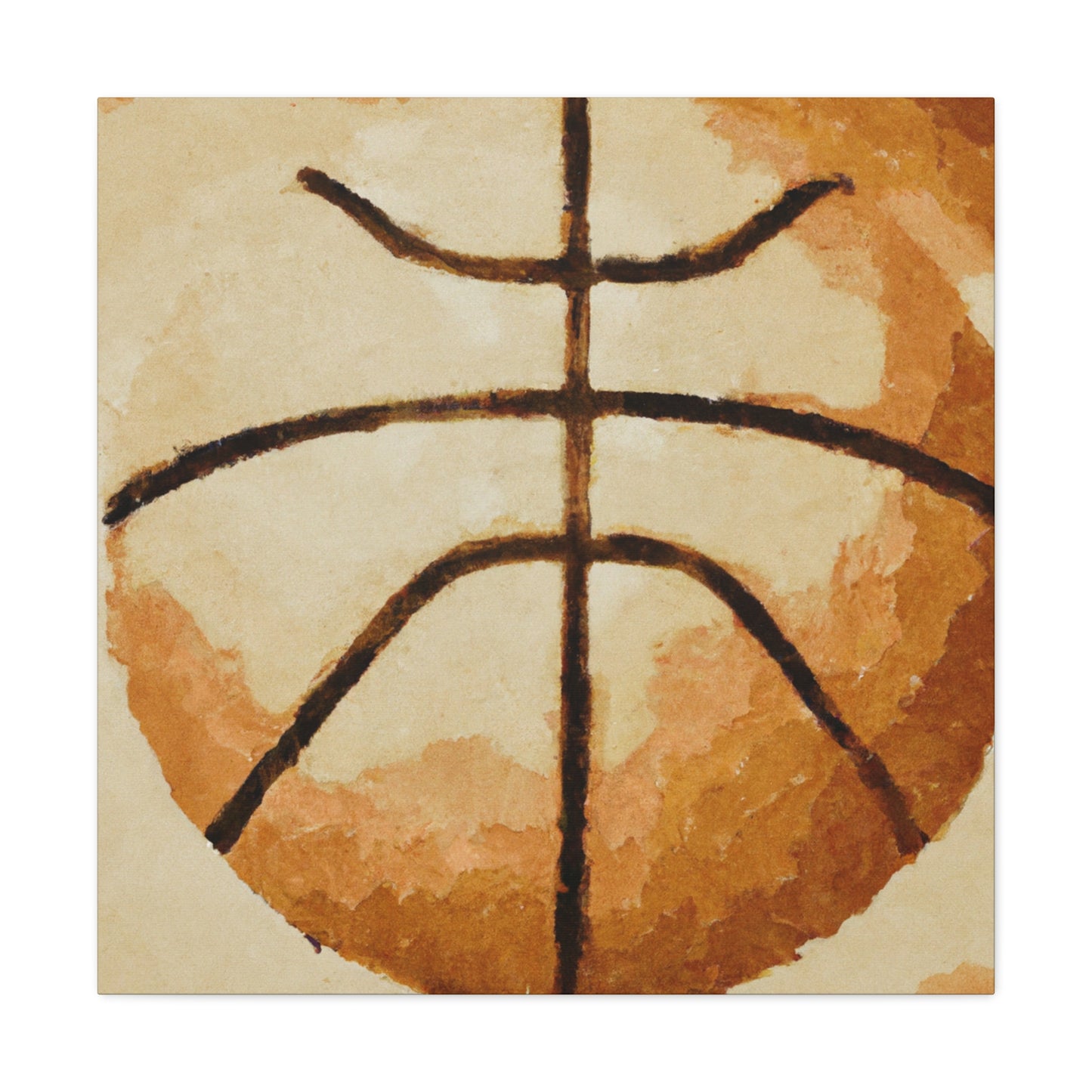 Catch the Basketball. - Canvas