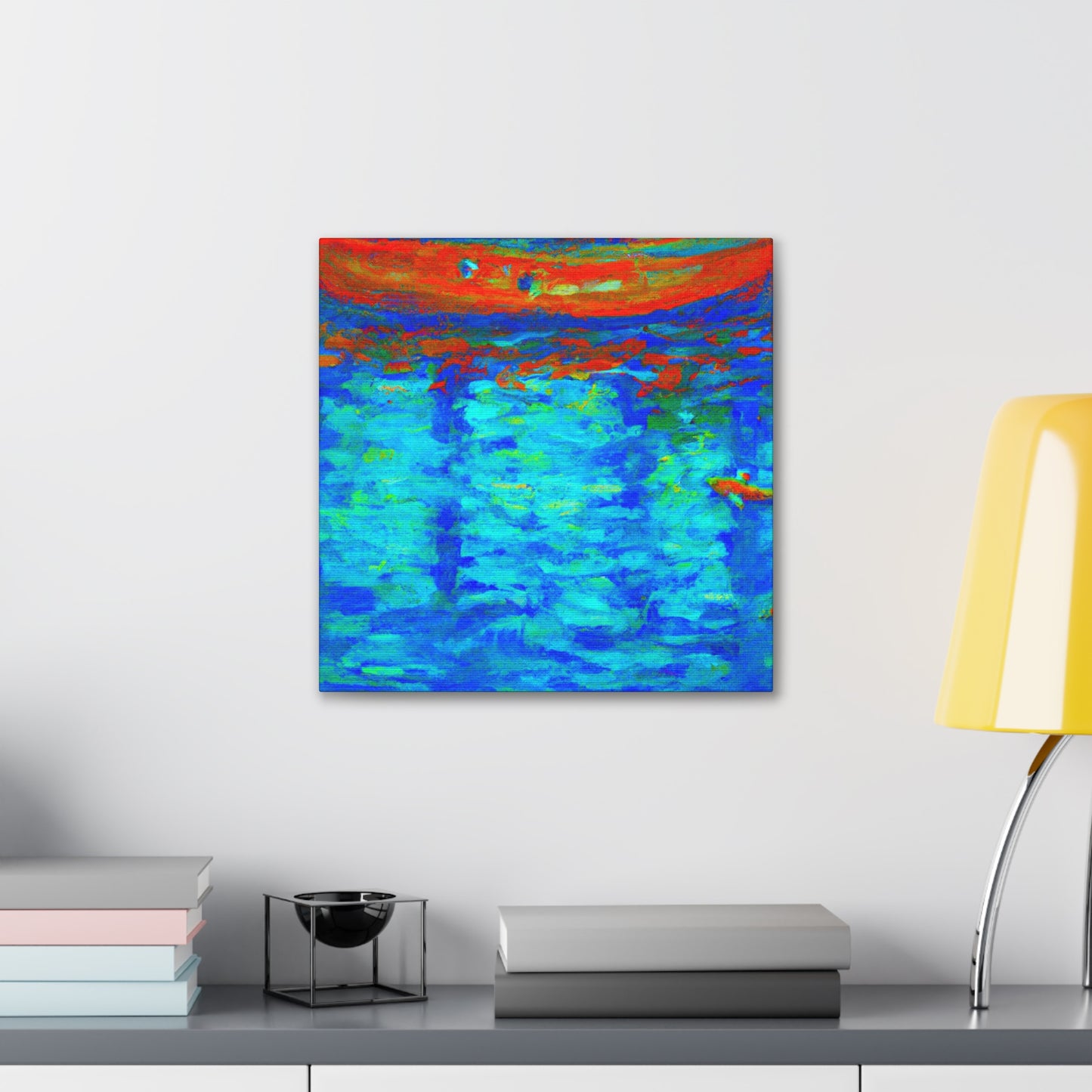 "Bass in Impressionism" - Canvas