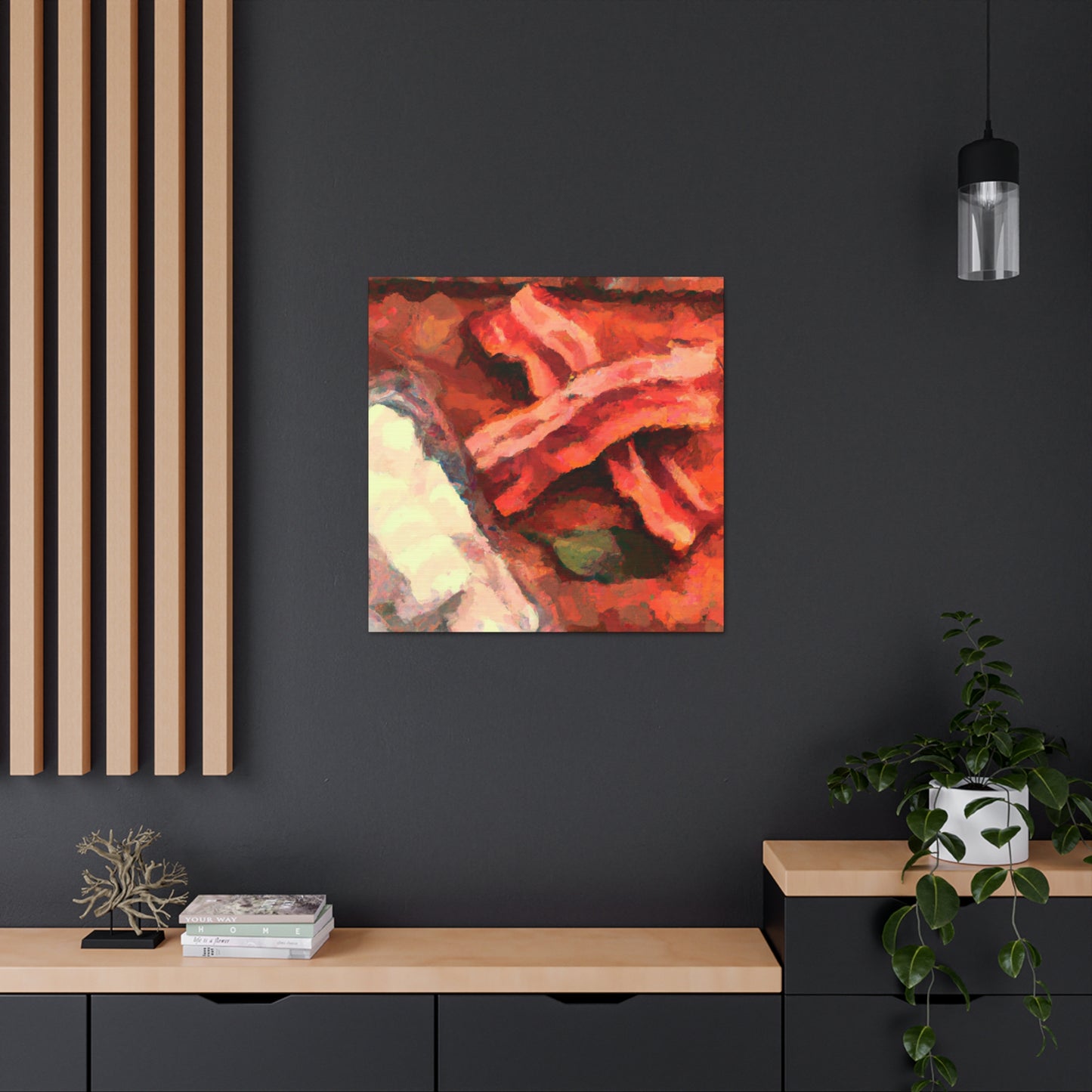 "Bacon in Illumination" - Canvas