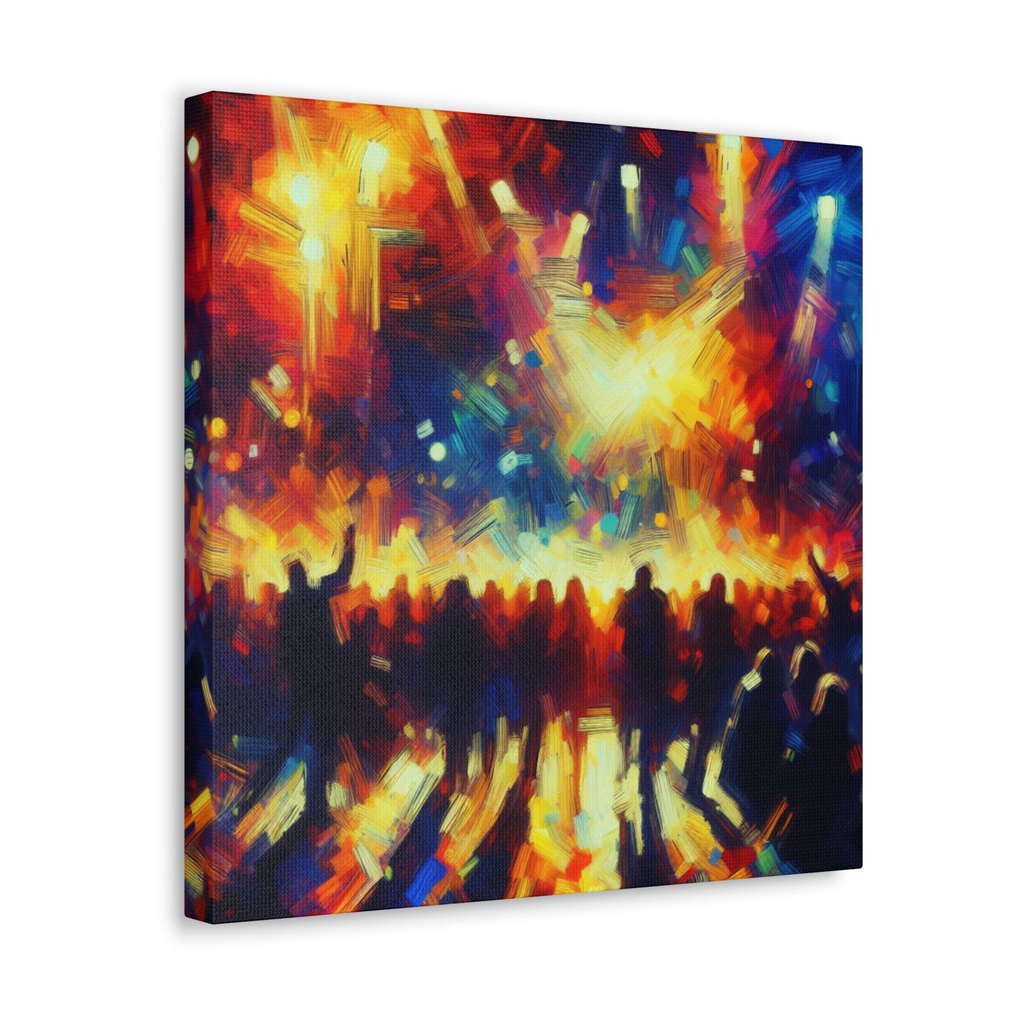 Euphoric Vortex of Colors - Canvas